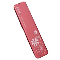 크린챔버 러블리 휴대용 칫솔살균기 UV 코팅 DK-202UV BAT, 레드핑크
