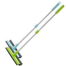 River Green 兩段式鋁製玻璃刮刀 藍色 + 綠色, 1套