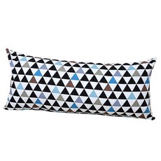 ECONY HOUSE Twosome 棉質靠墊, 黑色