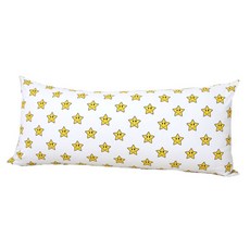 ECONY HOUSE 包括快樂的星燈墊棉, 白色的