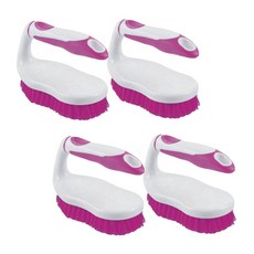 寬版地板刷, 粉紅色, 4個