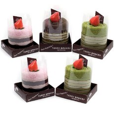 TERRY BAKERY 提拉米蘇手巾, 隨機發貨, 5件