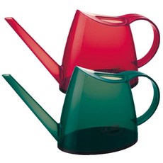 청소용 반투명 클래스 물뿌리개, 1세트, RED + GREEN