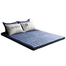 삽사베딩 이태리 삽사라텍스 매트리스, 인디고블루, 4.5cm