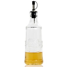 브랜드마켓코리아 크라운 앤틱 오일병 투명, 400ml, 1개