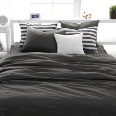 gBEDDING Tint簡約風素色被套, 灰色的