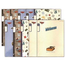 디즈니 카스 3-6 무제 노트, 랜덤 발송, 10개입