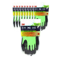 3M Super Grip 200 手套綠色, 10片
