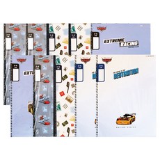 디즈니 카스 3-6 무제 스프링노트, 랜덤 발송, 10개입