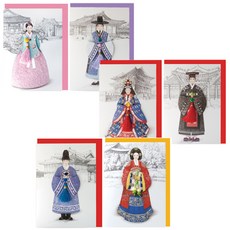 From&To 韓服6款卡片組 ft221, 混合顏色, 1套