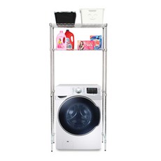 整理.com金屬洗衣機750立式置物架, 單色