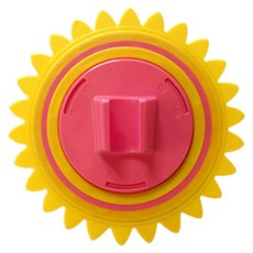 人物花灑架向日葵, 1個