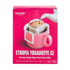 McNulty Coffee 衣索比亞耶加雪菲濾掛咖啡, 8g, 7包, 1盒