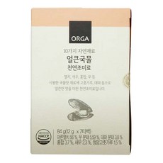 ORGA 10가지 자연재료 얼큰국물 12g, 1개, 84g