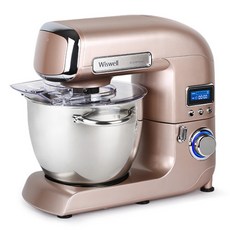 위즈웰 디지털 홈베이킹 스탠드 믹서, WM5500G (골드)