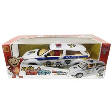 이종욱토이 소리나는 코코몽 경찰차, 혼합 색상, 1개