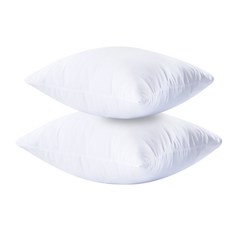 BED&DECO 素色靠枕套 2入