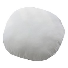 쓰임 베이직 원형 쿠션솜, 화이트, 1개