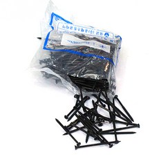 RIVER-GREEN 石膏板螺絲 喇叭頭 黑色 8 x 75 mm 300p, 300個