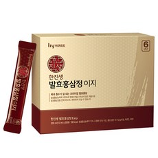 한국야쿠르트 한진생 발효홍삼정 이지, 10ml, 1개, 30회분