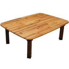Hanmokfurniture 多用途折疊式桌 中 661, 杉木原木紋
