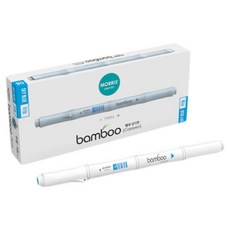 모리스 뱀부 트윈 수성칼라펜, 08 하늘, 12개