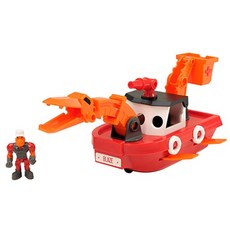 러닝리소스 플레시오사우루스 소방보트 장난감 EDI4163, 혼합 색상, 1개