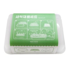 베란다레시피 새싹재배 세트 원기회복, 1개
