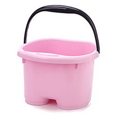 리버그린 프리미엄 비비드 컬러 족욕 바스켓 핑크, 1개