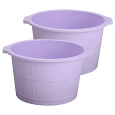 리버그린 프리미엄 멀티 족욕 바스켓 퍼플, 2개입
