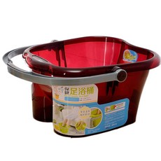 리버그린 프리미엄 단 족욕기 레드, 1개