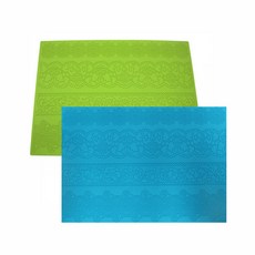 SL 4款4排蕾絲蛋糕模板, 隨機出貨, 1個