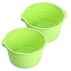 리버그린 프리미엄 컬러 족욕 바스켓 그린, 2개입