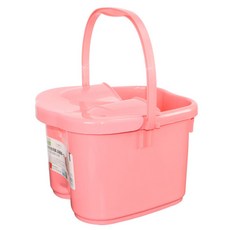 리버그린 프리미엄 고급 롤링 족욕 바스켓 + 뚜껑 핑크, 1개