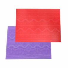 SL 蕾絲墊 2款 3排 蛋糕噴花模, 隨機出貨, 1個