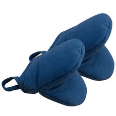 WOOREEDECO 素色廚房手套, 藍色, 2件