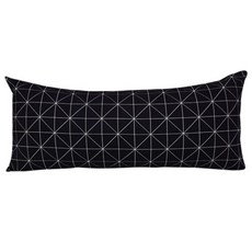 이코니하우스 에코 등쿠션 솜포함, 블랙