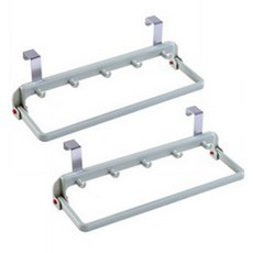 BeurreokMateu 掛勾折疊式抹布架, 綠色, 2件