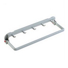 BeurreokMateu 黏貼式折疊抹布架, 綠色, 1個