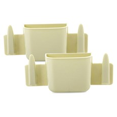 리빙조이 KITCHEN&JOY 멀티 배수 보관함, 카키, 2개입