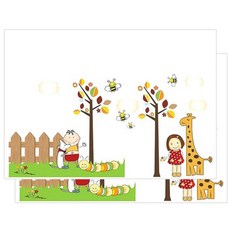 포트렘 포인트 스티커 아이방 시리즈 2p, 꿈동산