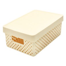 VISVIVA 積木籃 M, 香草色, 1個