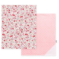 Bonnichon 柔感親膚幼兒雙面安撫毯, Pink Flower