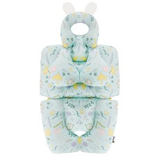 Bonnichon 圖案印花定型枕+椅墊, Aronia Blue, 1組