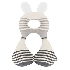 보니숑 신생아 아기짱구베개 메쉬, 모소스트라이프, 1개
