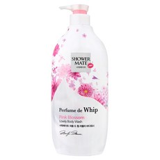샤워메이트 퍼퓸 드 휩 바디워시 러블리, 900ml, 1개