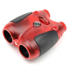 Safari Ltd 653916 雙筒望遠鏡 紅色半透明夜光, 1個
