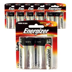 Energizer 勁量 鹼性MAX D型電池, 2入, 6個