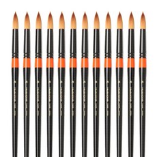 화홍 수채화붓 700R, R 20호, 12개