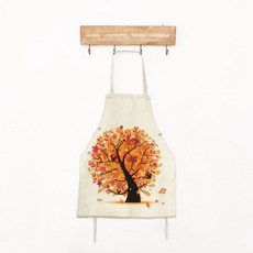 노랜드 코튼 앞치마, 메이플, 1개